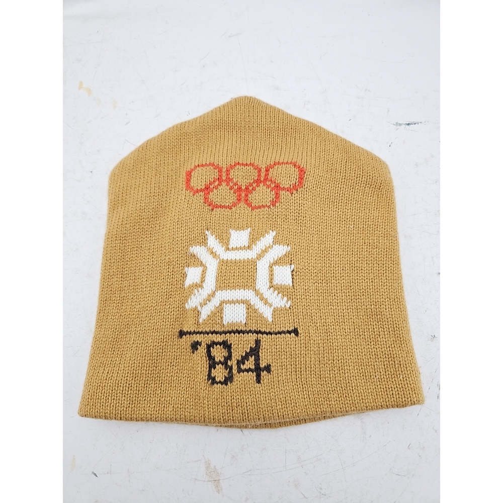 Vintage 1984 Sarajevo Winter Olympics Beanie